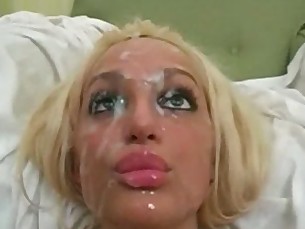Dripping Cum On Her Face