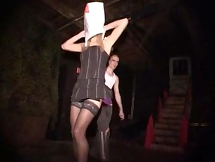 Beautiful Isa pissed and humilliated by a bunch of ugly krauts 1